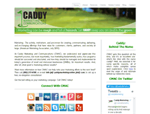 Tablet Screenshot of caddymarketingonline.com